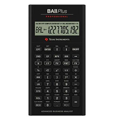 TI BA II Plus Pro Calculator TI BA II Plus Pro Calculator
